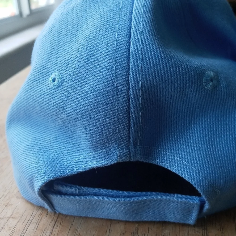 Island Dreams Bahamas Blue Embroidered Marlin Adjustable Cap Hat
